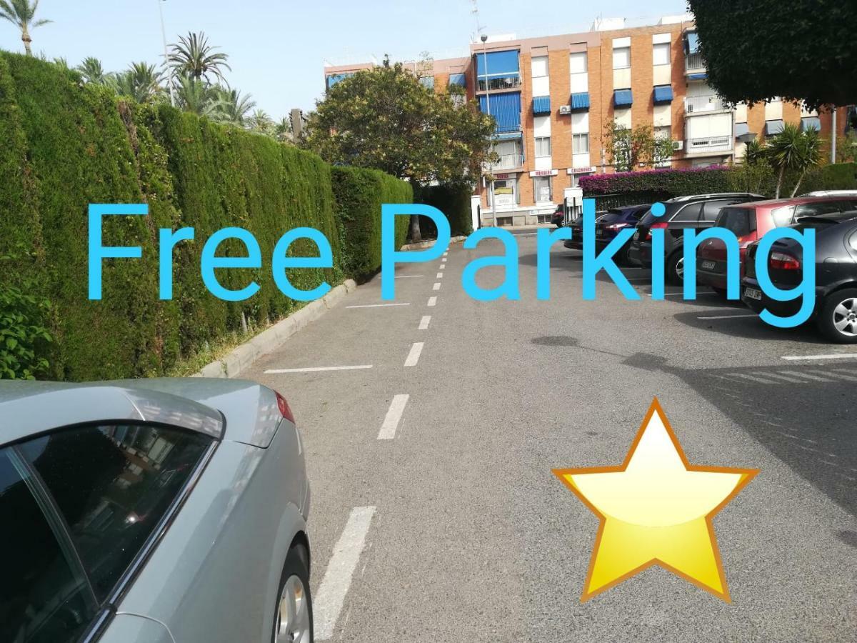 Playa 500M Y Centro Pueblo 600M, Piscina, 4 Clim, 2 Parkings Apartman Santa Pola Kültér fotó