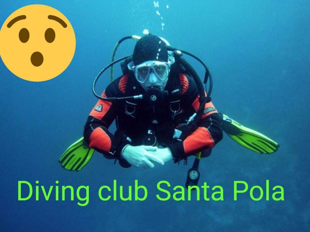 Playa 500M Y Centro Pueblo 600M, Piscina, 4 Clim, 2 Parkings Apartman Santa Pola Kültér fotó