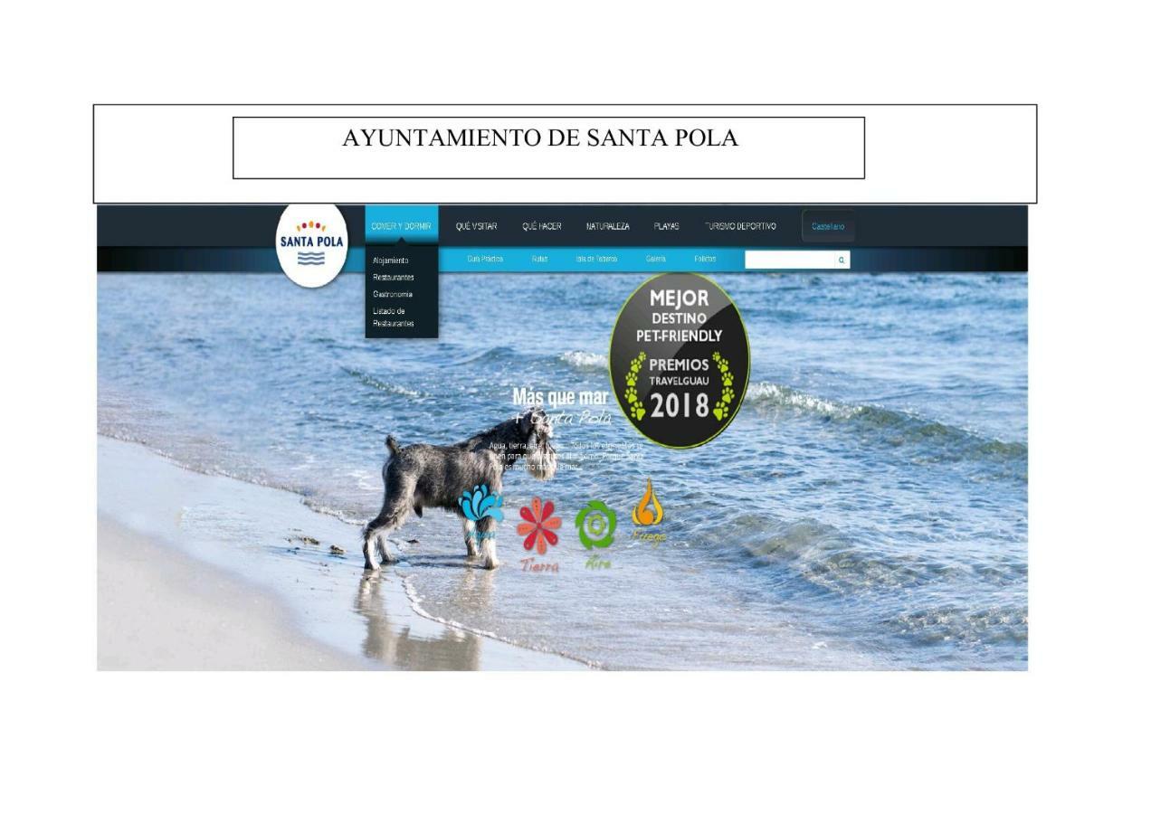 Playa 500M Y Centro Pueblo 600M, Piscina, 4 Clim, 2 Parkings Apartman Santa Pola Kültér fotó